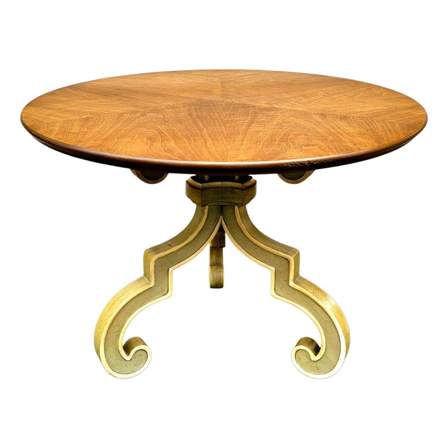 Vintage Henredon Hollywood Regency "Dorothy Draper Style Side Table/Cocktail Table