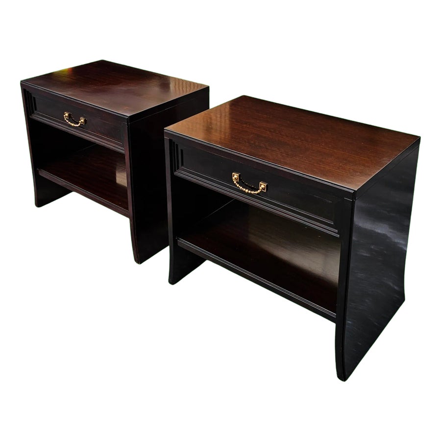Pair of Baker Furniture Nightstands