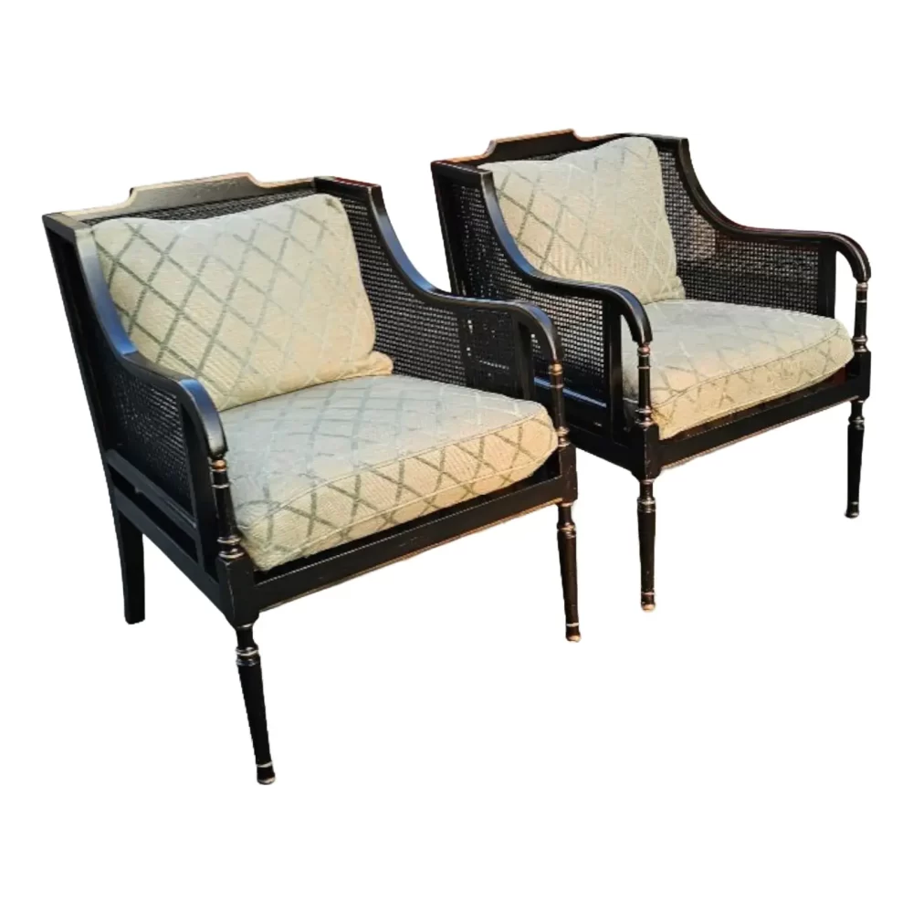 Pair of Late 20th Century Minton-Spidell 'Brighton' Armchairs