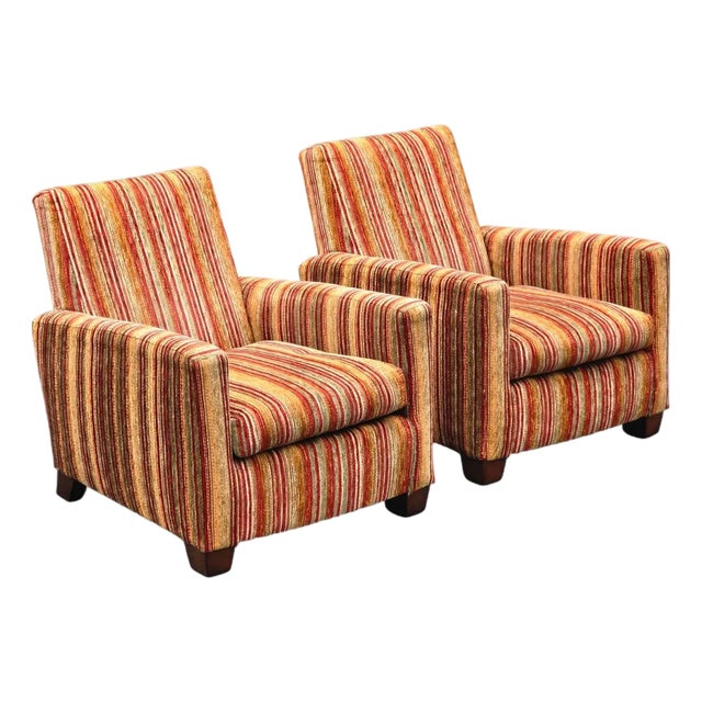 Pair of Nancy Corzine Lounge Chairs
