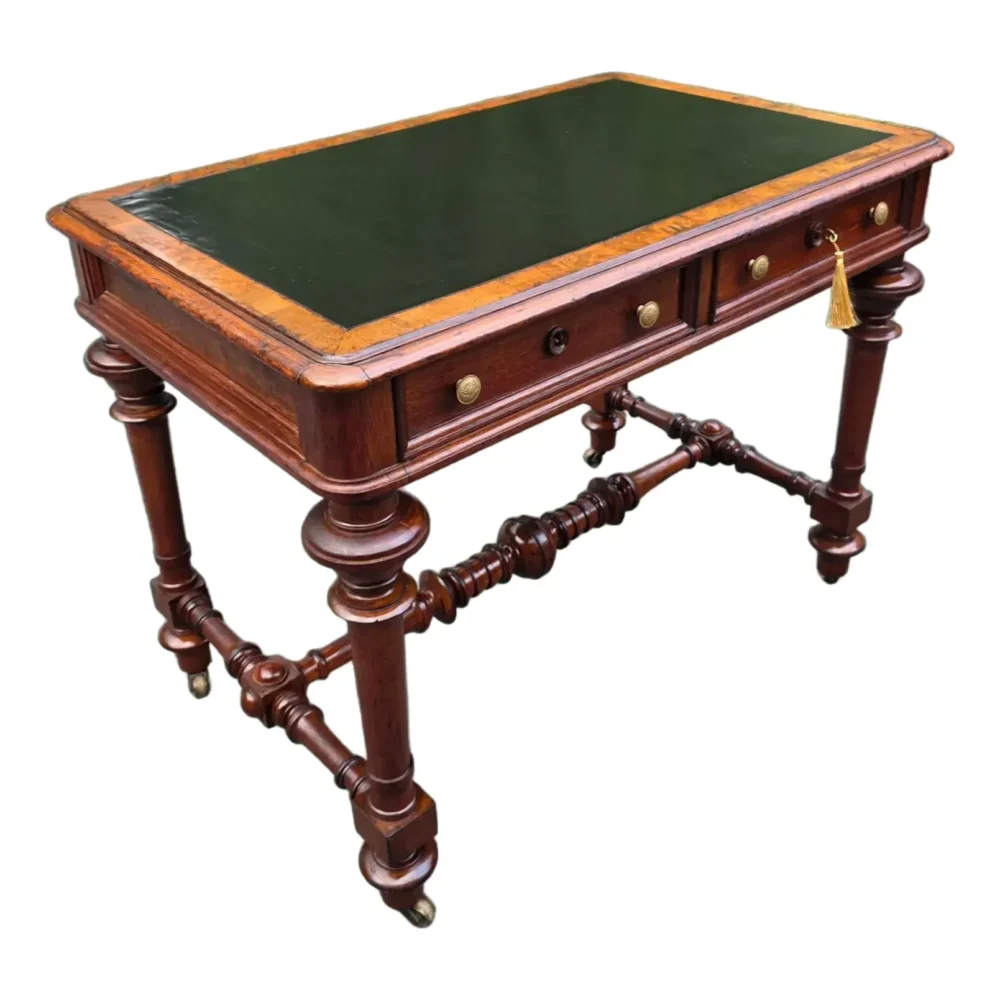 19th Century Victorian Library Table Desk