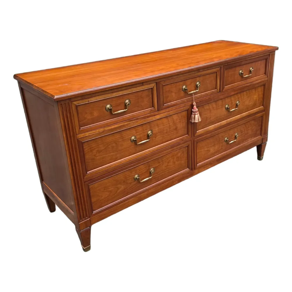 Vintage Kindel Furniture 7-Drawer Dresser