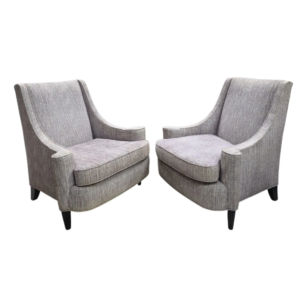1990s Pair of Vintage Barbara Barry Lounge Chairs