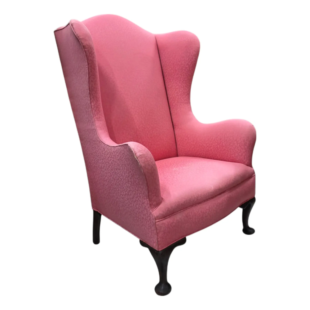 19th Century Wingback Chair