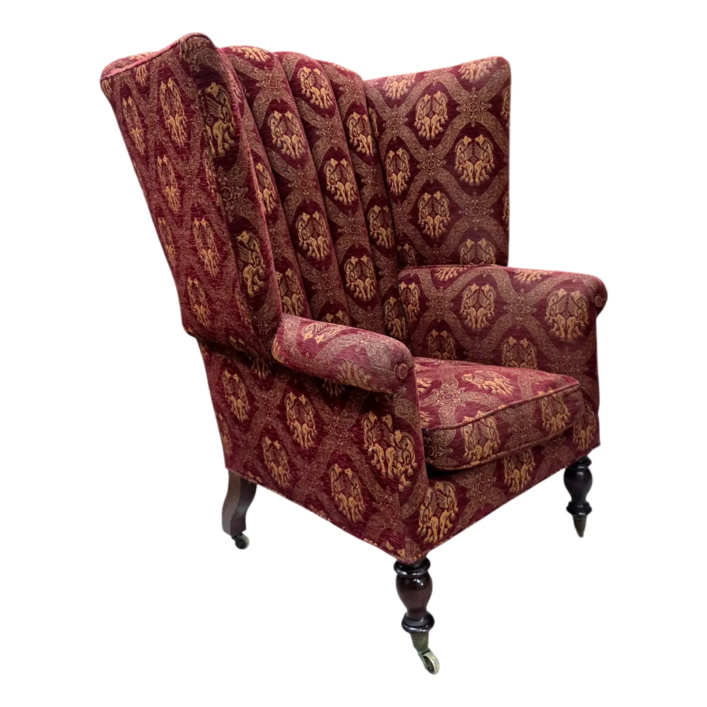 Early 20th Century Georgian Revival Wingback Chair